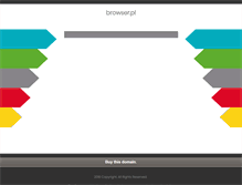 Tablet Screenshot of browser.pl