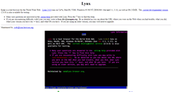 Desktop Screenshot of lynx.browser.org